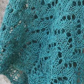 lace virkat tyg