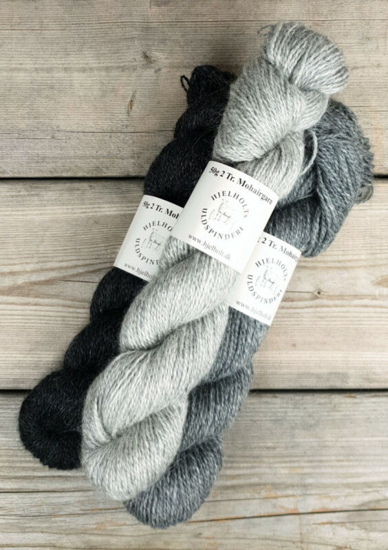 Mohairgarn 2-tr