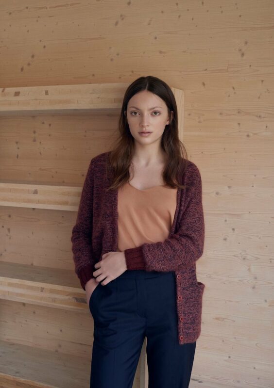 P (Purl) + G (Garter Stitch)
