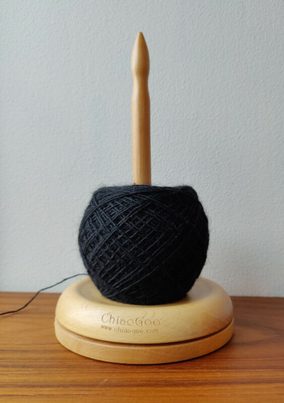 Wooden Yarn Butler