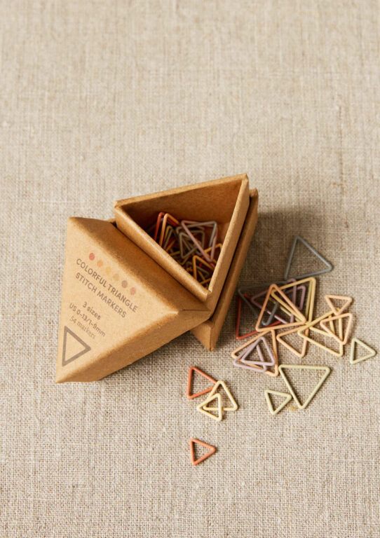 Colorful Triangle Stitch Markers