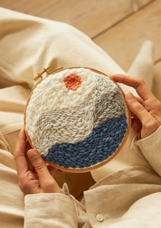 Mindful Making Punch Needle Kit - PN001K Mountain