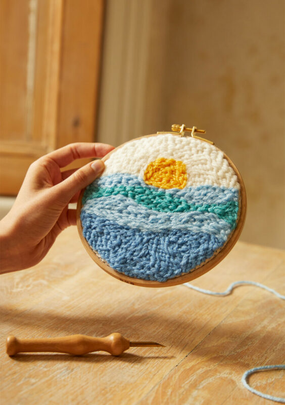 Mindful Making Punch Needle Kit - PN002K Ocean