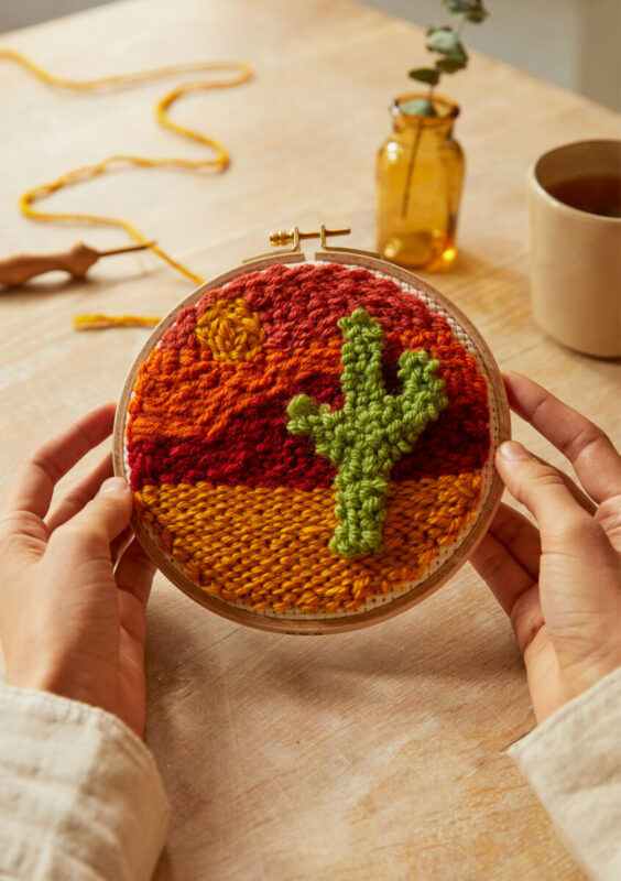 Mindful Making Punch Needle Kit - PN003K Desert