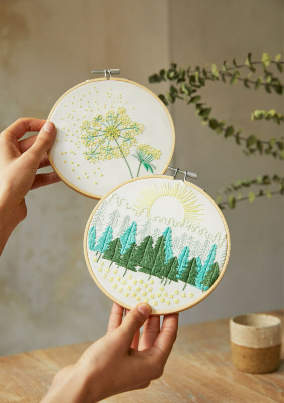 Mindful Making Broderi Kit - TB166 Woodland Walk