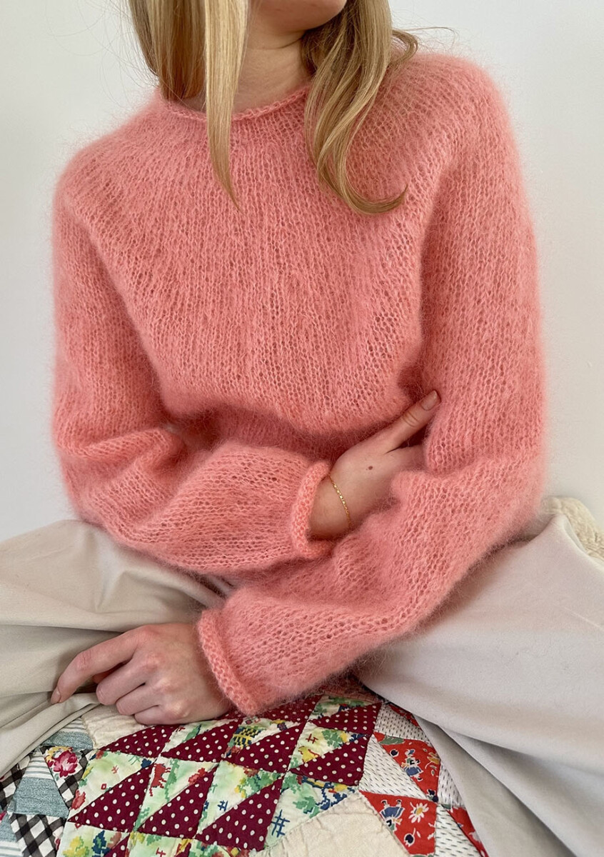 Plain Yoke Sweater