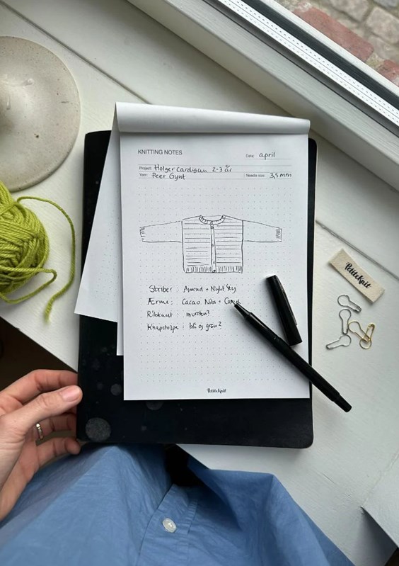 Knitting Notes A5 - Prickigt