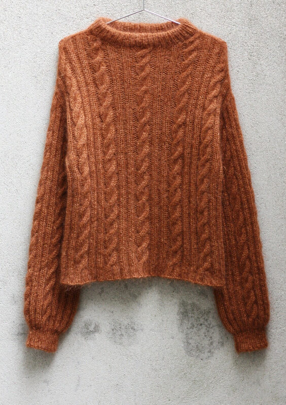 Ribbed Cable Sweater