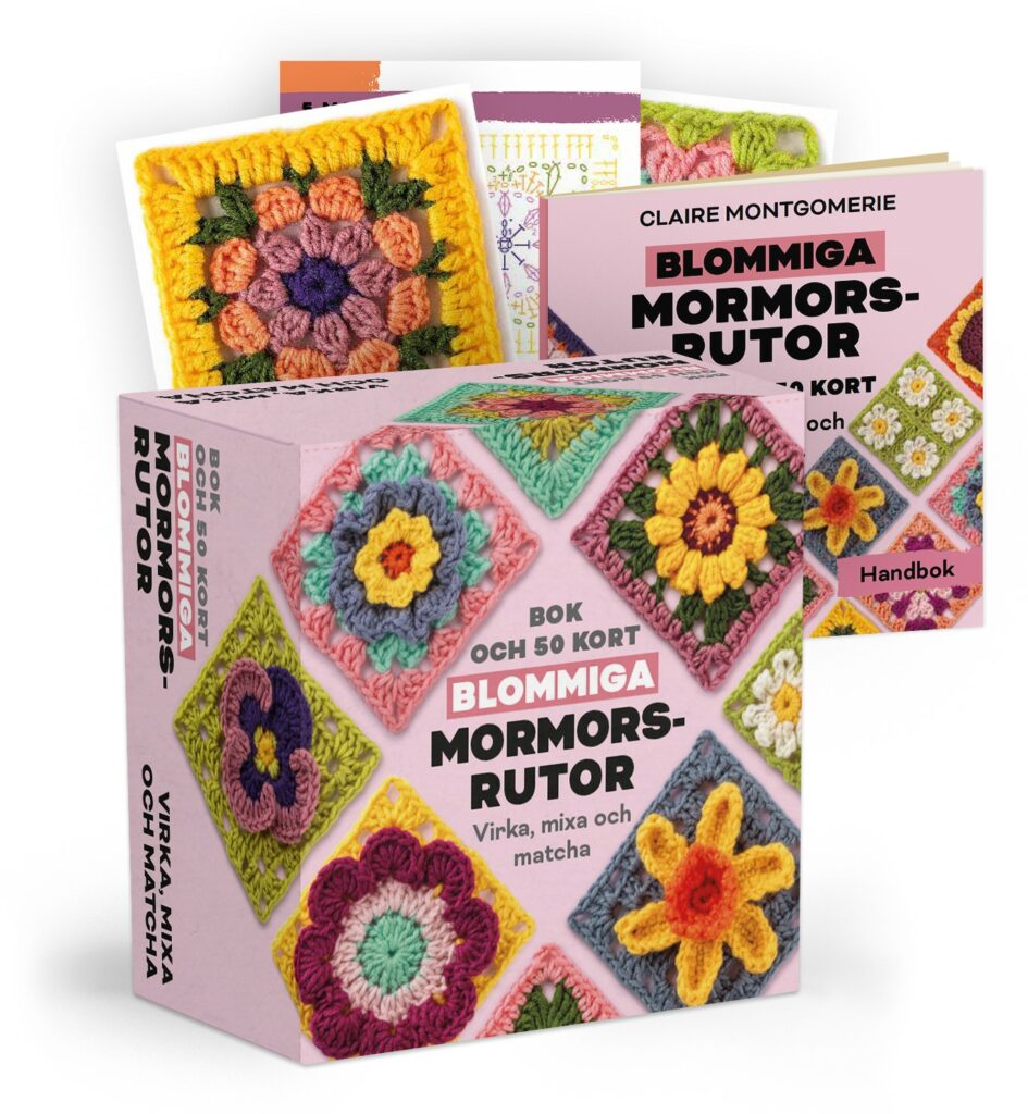 Mormorsrutor Blommiga