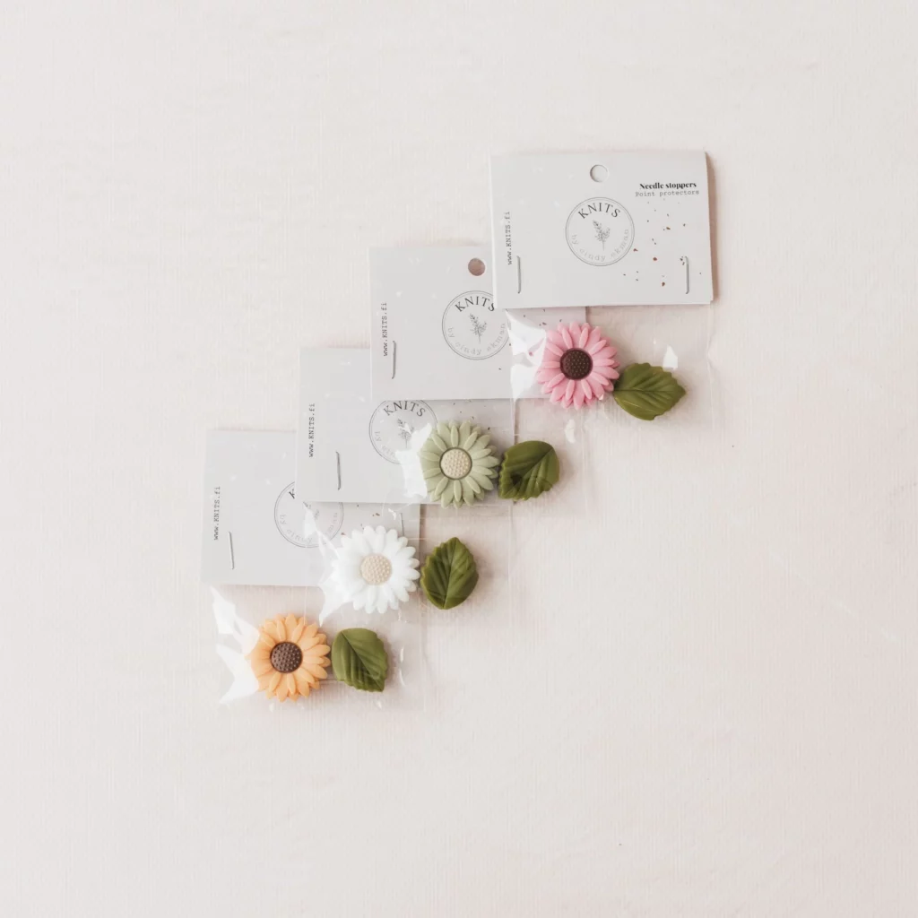 Knits Stickstoppar Solros