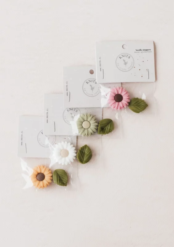 Knits Stickstoppar Solros