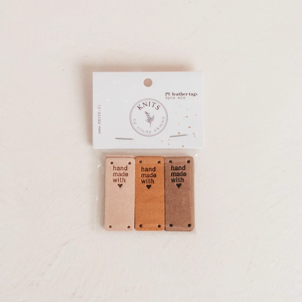 Knits Leather tags