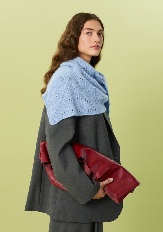 Miu Pointelle Shawl