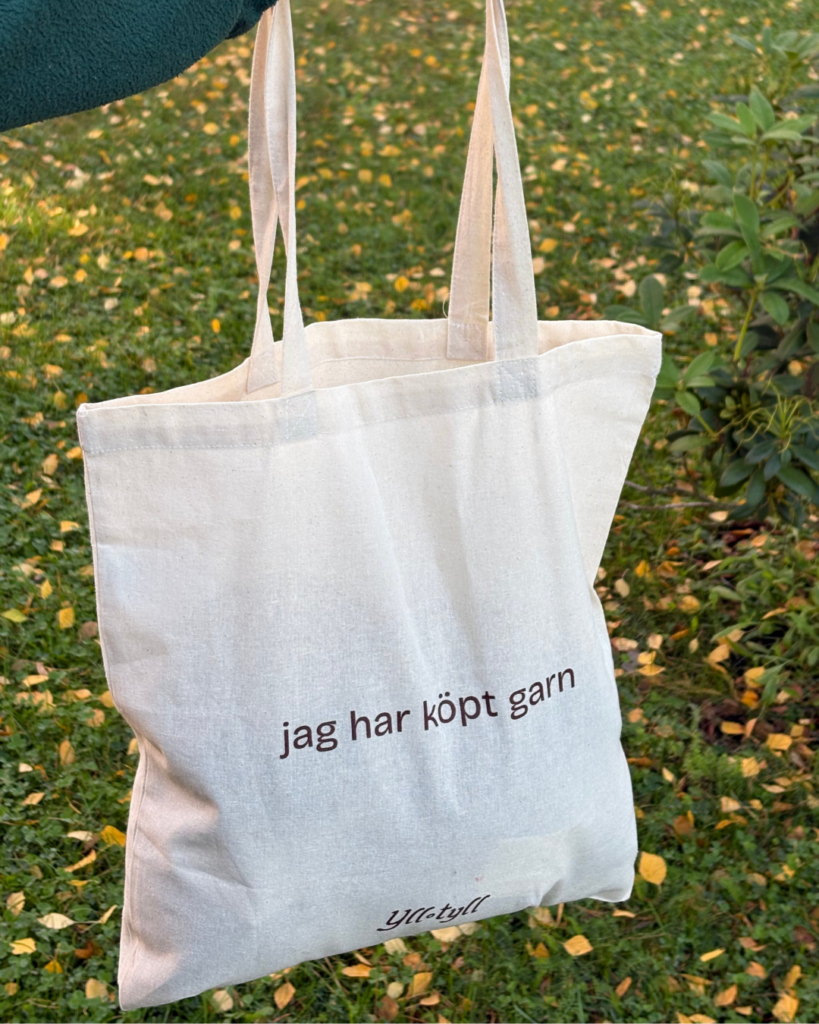Jag har köpt garn