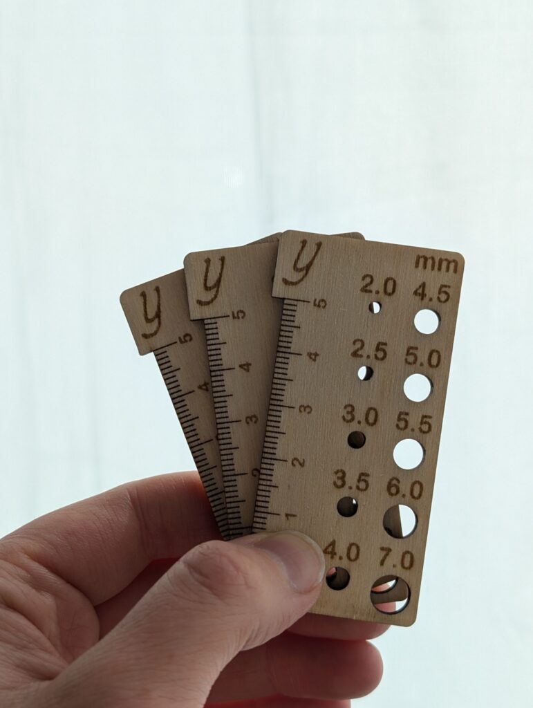 Yllotyll Stickmätare 5 cm